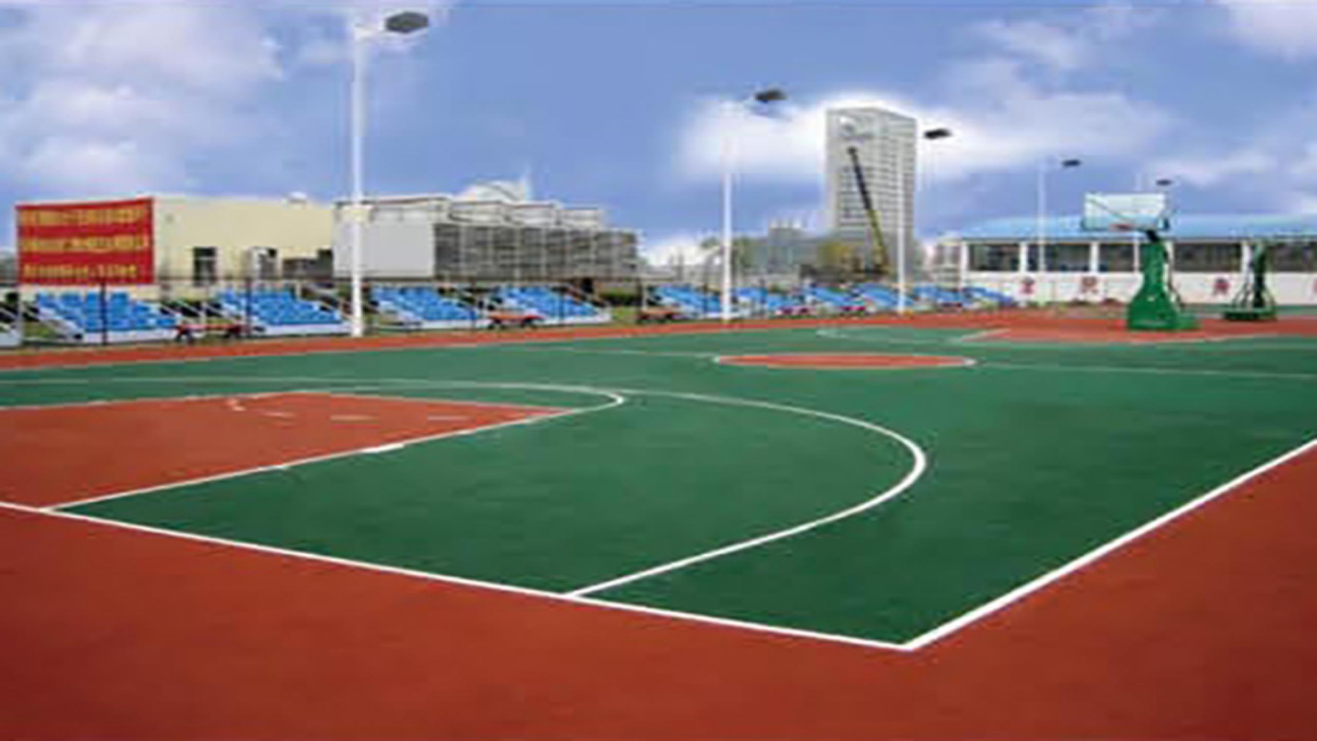 Chen Jinglun middle school plastic track