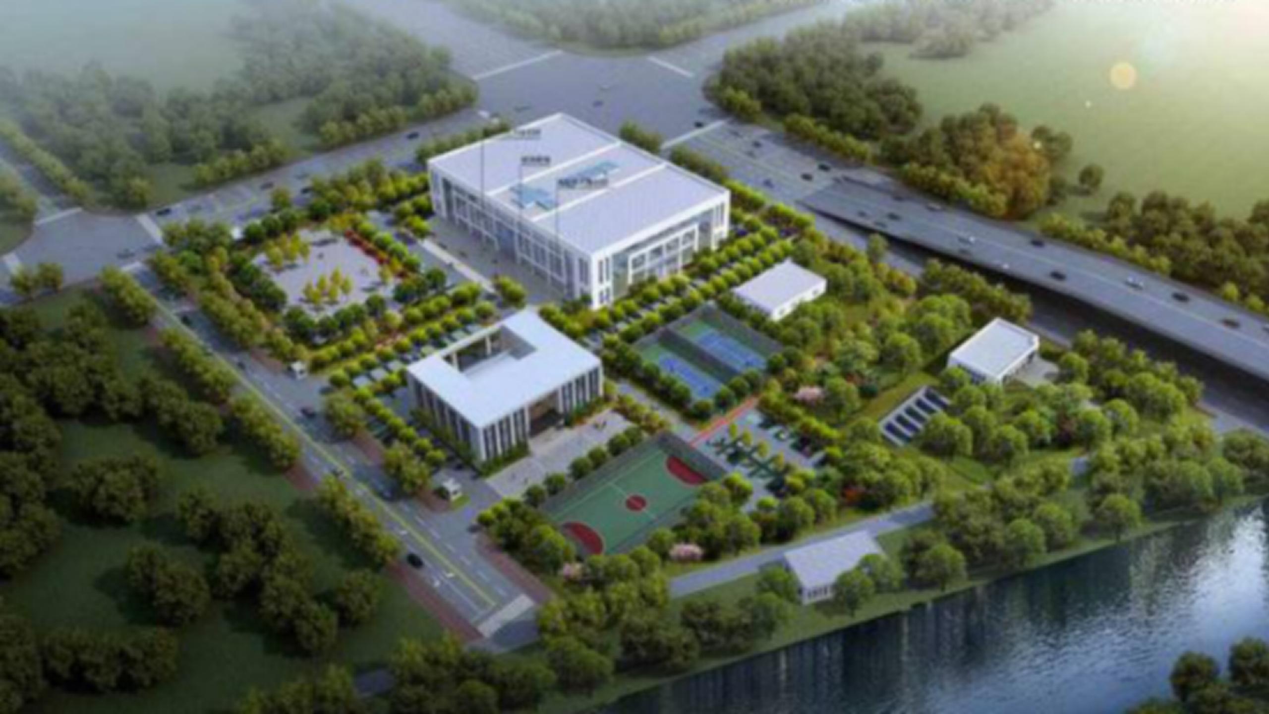 Linyi city, south area cultural and sports center